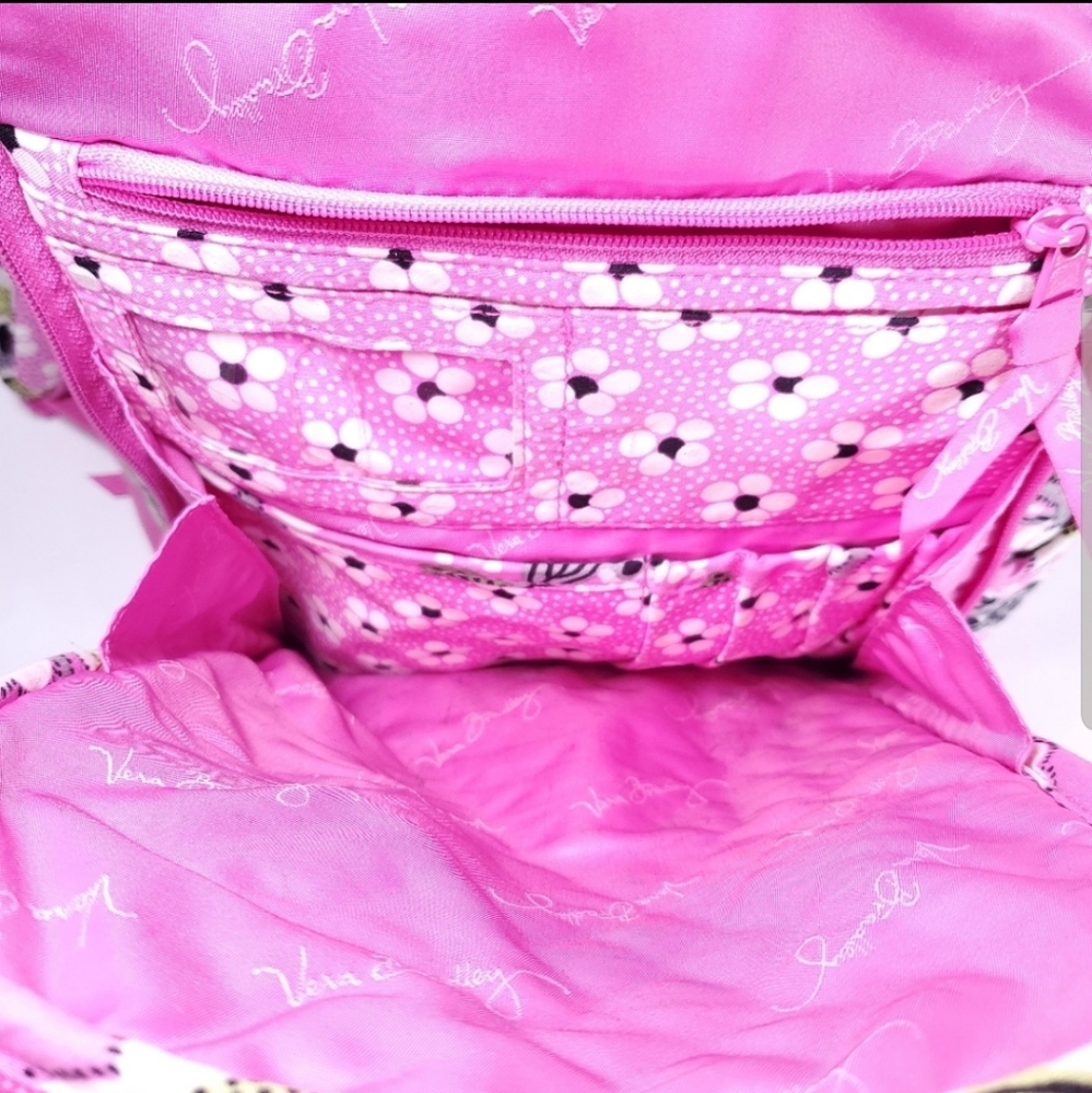 Priscilla Pink Retired Vera Bradley Backpack - Picture 2 of 11